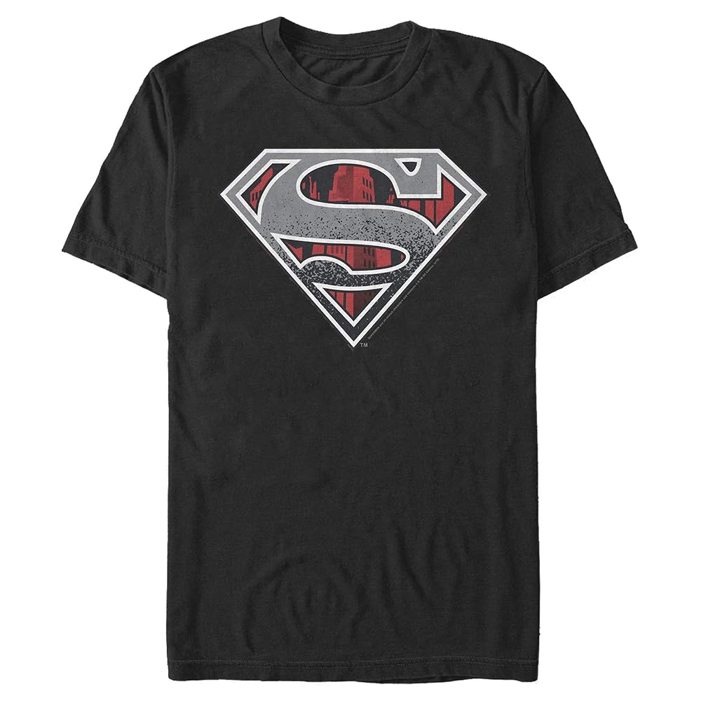 Amazon.com: Fifth Sun Men's Superman Logo Grunge T-Shirt